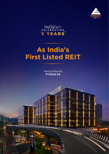 Thumbnail Embassy Office Parks REIT Annual Report 2023-2024