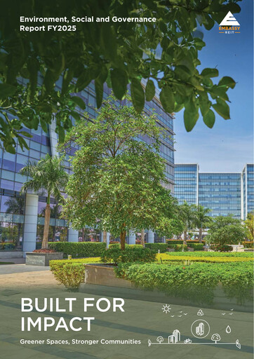 Thumbnail Embassy Office Parks REIT ESG Report 2024-2025