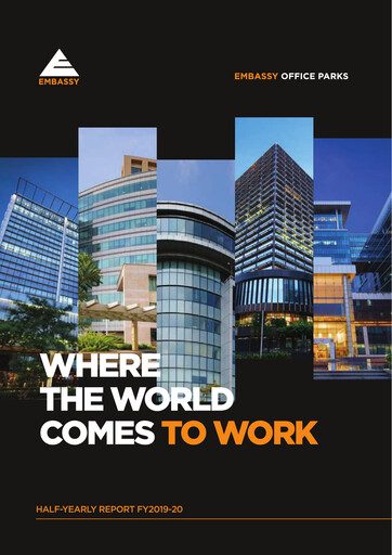 Miniature Embassy Office Parks REIT Rapport semestriel 2019-h1