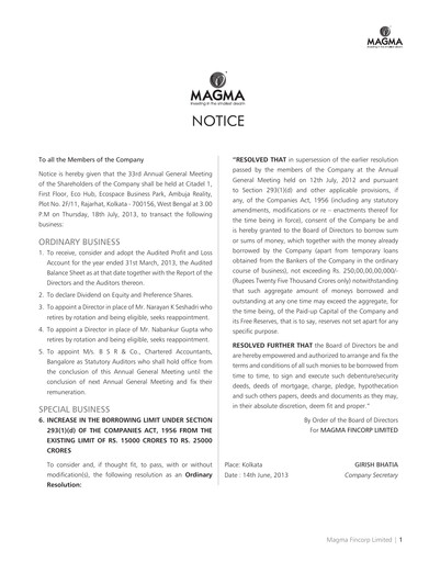 Vorschaubild Poonawalla Fincorp Jahresbericht 2012-2013