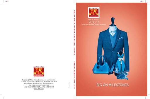 Thumbnail Aditya Birla Fashion and Retail Annual Report 2016-2017