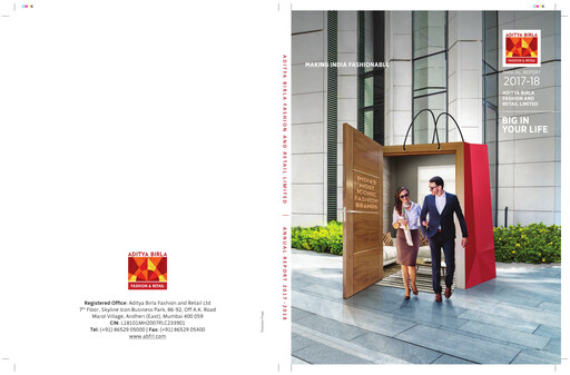 Thumbnail Aditya Birla Fashion and Retail Annual Report 2017-2018
