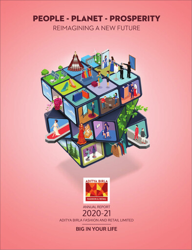 Thumbnail Aditya Birla Fashion and Retail Annual Report 2020-2021