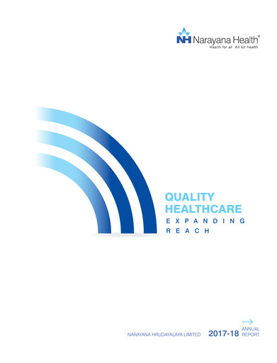 Thumbnail Narayana Hrudayalaya Annual Report 2017-2018