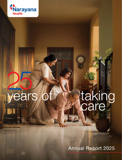 Thumbnail Narayana Hrudayalaya Annual Report 2025