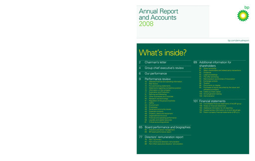 Thumbnail Castrol India Annual Report 2008