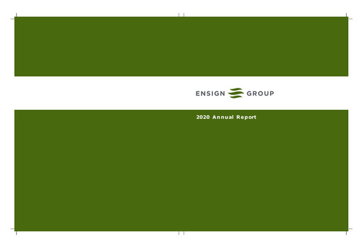 Thumbnail The Ensign Group Annual Report 2020