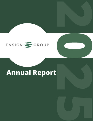 Thumbnail The Ensign Group Annual Report 2025