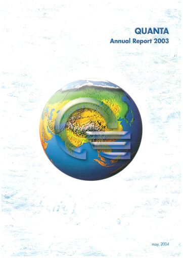 Thumbnail Quanta Computer
 Annual Report 2003