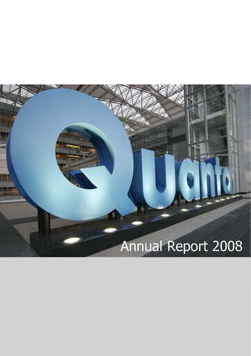 Thumbnail Quanta Computer
 Annual Report 2008