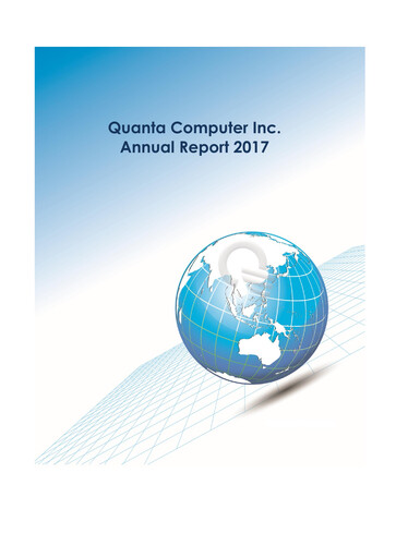 Thumbnail Quanta Computer
 Annual Report 2017