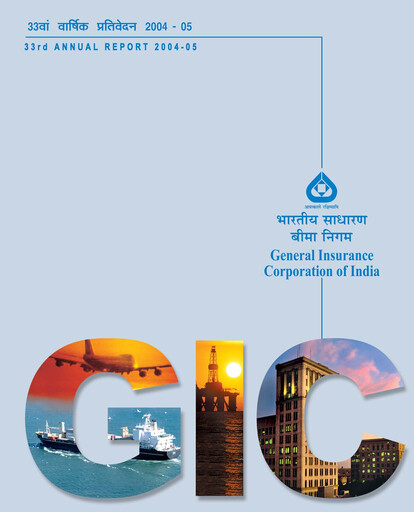 Thumbnail General Insurance Corporation of India
 Annual Report 2004-2005
