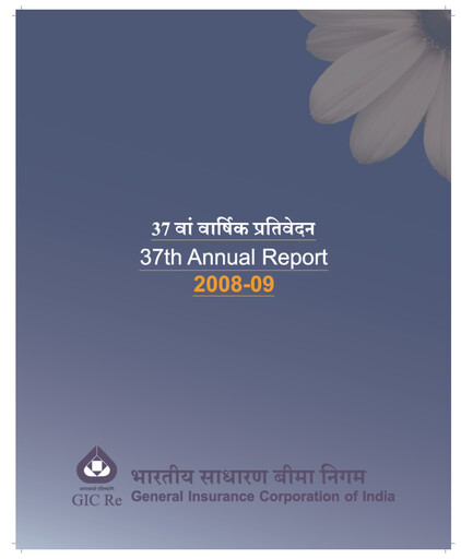 Thumbnail General Insurance Corporation of India
 Annual Report 2008-2009