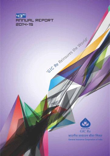 Thumbnail General Insurance Corporation of India
 Annual Report 2014-2015