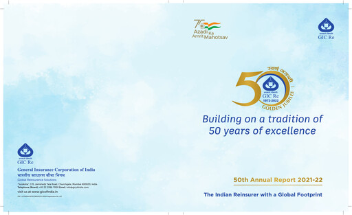 Thumbnail General Insurance Corporation of India
 Annual Report 2021-2022