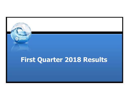 Thumbnail A. O. Smith Quarterly Report 2018-q1