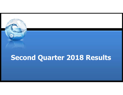 Thumbnail A. O. Smith Quarterly Report 2018-q2