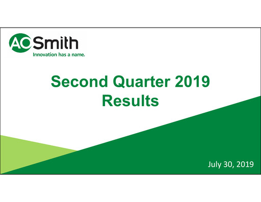Thumbnail A. O. Smith Quarterly Report 2019-q2