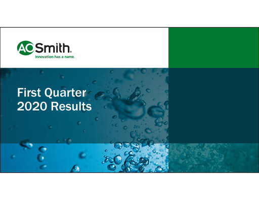 Thumbnail A. O. Smith Quarterly Report 2020-q1