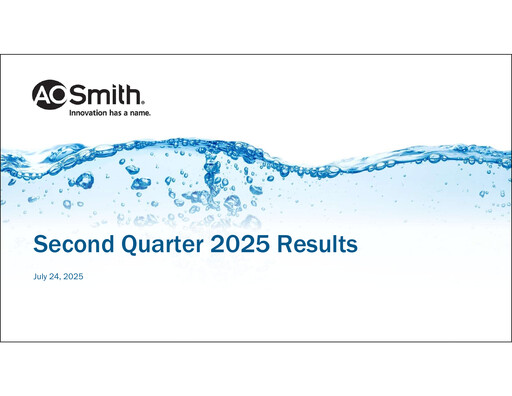 Thumbnail A. O. Smith Quarterly Report 2025-q2