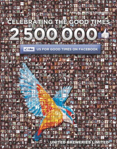 Miniature United Breweries Rapport annuel 2010-2011