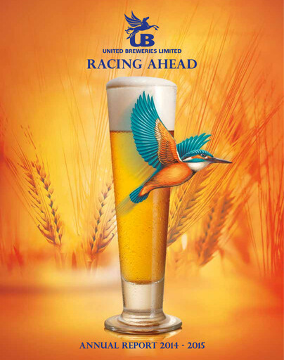 Miniature United Breweries Rapport annuel 2014-2015