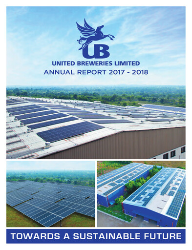 Miniature United Breweries Rapport annuel 2017-2018