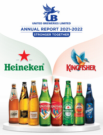 Miniature United Breweries Rapport annuel 2021-2022