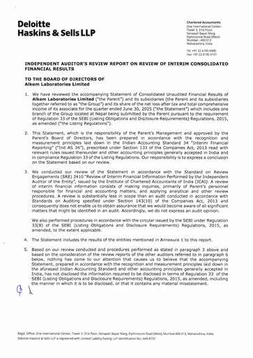 Thumbnail Alkem Laboratories
 Quarterly Report 2025-q1