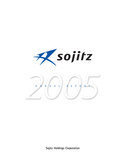 Thumbnail Sojitz Corporation Annual Report 2005