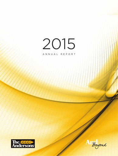 Thumbnail The Andersons, Inc. Annual Report 2015