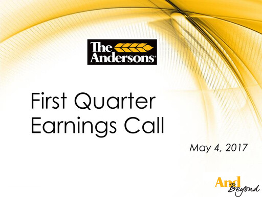 Thumbnail The Andersons, Inc. Quarterly Report 2017-q1