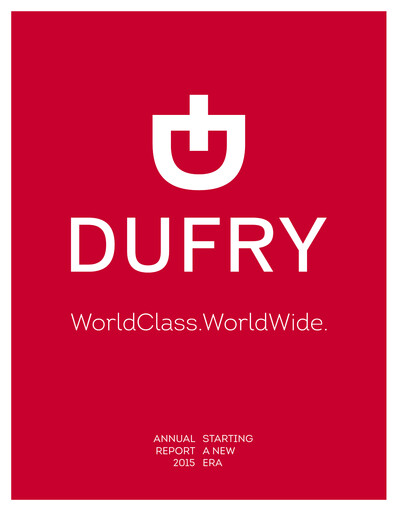 Thumbnail Avolta AG Annual Report 2015