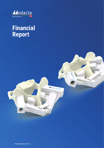 Thumbnail Medacta Group Financial Statement 2025