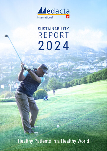 Thumbnail Medacta Group Sustainability Report 2024