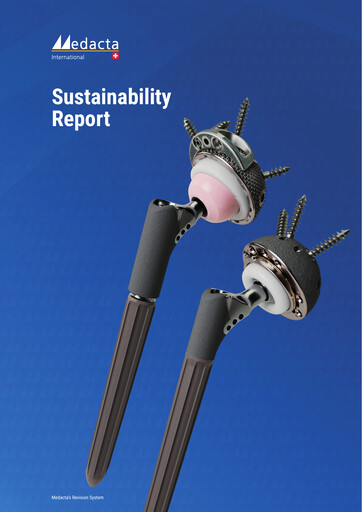 Thumbnail Medacta Group Sustainability Report 2025