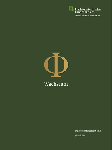 Thumbnail LLB (Liechtensteinische Landesbank) Annual Report 2018