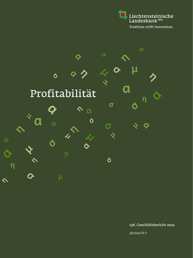 Thumbnail LLB (Liechtensteinische Landesbank) Annual Report 2019