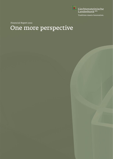 Thumbnail LLB (Liechtensteinische Landesbank) Financial Report 2022