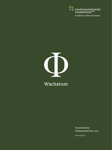 Thumbnail LLB (Liechtensteinische Landesbank) Half-year Report 2019-h1