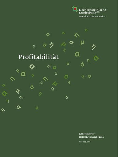 Thumbnail LLB (Liechtensteinische Landesbank) Half-year Report 2020-h1