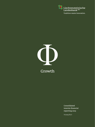 Thumbnail LLB (Liechtensteinische Landesbank) Half-year Report 2019-h1