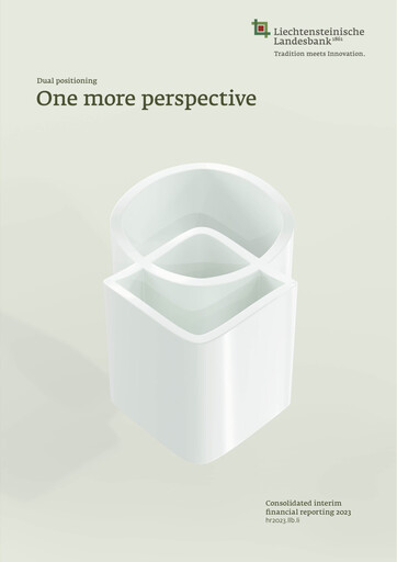 Thumbnail LLB (Liechtensteinische Landesbank) Half-year Report 2023-h1