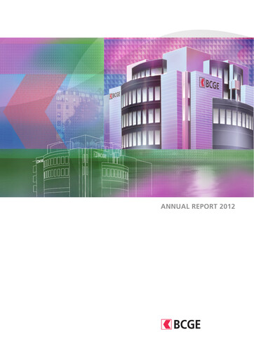 Vorschaubild Banque Cantonale de Genève Jahresbericht 2012