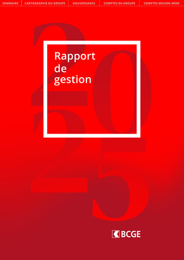Thumbnail Banque Cantonale de Genève Annual Report 2025