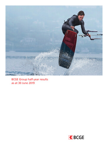 Thumbnail Banque Cantonale de Genève Half-year Report 2019-h1