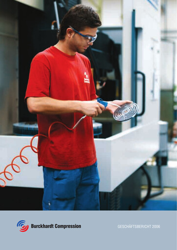 Thumbnail Burckhardt Compression Annual Report 2006