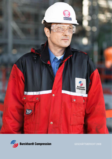 Thumbnail Burckhardt Compression Annual Report 2008