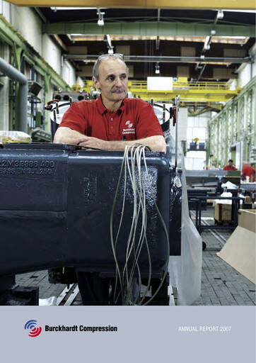 Thumbnail Burckhardt Compression Annual Report 2007