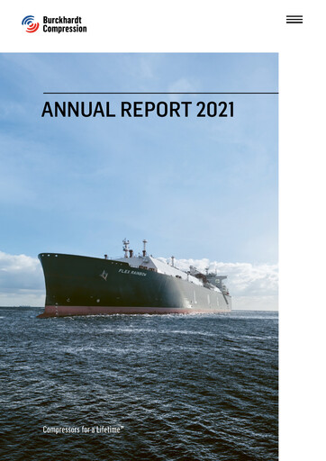 Thumbnail Burckhardt Compression Annual Report 2021